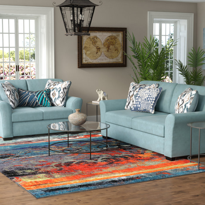 World Menagerie Easthampton 2 Piece Living Room Set Wayfair